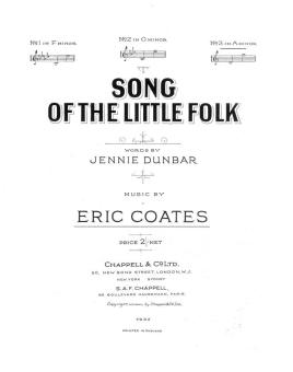 Song Of The Little Folk 