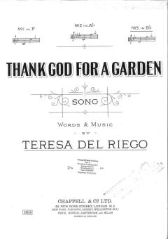 Thank God For A Garden 