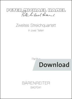 Zweites Streichquartett in 2 Teilen 
