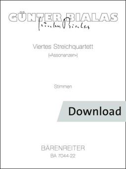 Viertes Streichquartett "Assonanzen" 