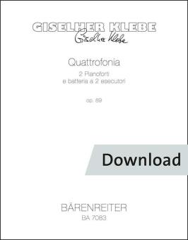 Quattrofonia op. 89 