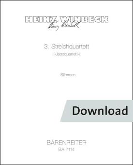 Streichquartett Nr. 3 "Jagdquartett" 