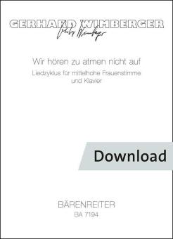 Wir hören zu atmen nicht auf 