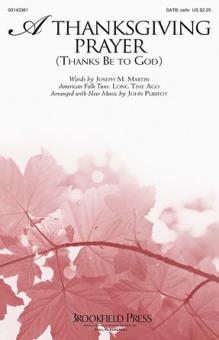 A Thanksgiving Prayer 