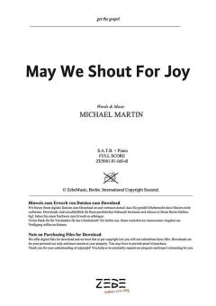 May We Shout For Joy 