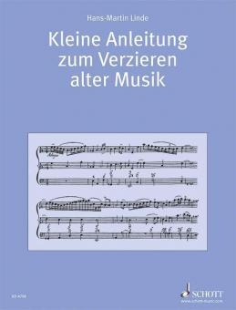 Kleine Anleitung zum Verzieren alter Musik Standard