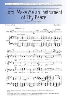 Lord, Make Me an Instrument of Thy Peace Download