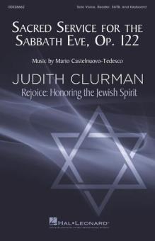 Sacred Service For Sabbath Eve, Op 122 
