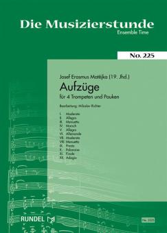 Aufzüge für 4 Trompeten und Pauken (19. Jahrhundert) 
