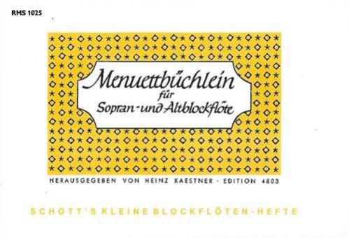 Menuettbüchlein 