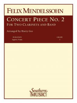 Concertpiece No. 2 for Two Clarinets and Band 