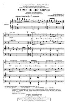 Come To The Music 