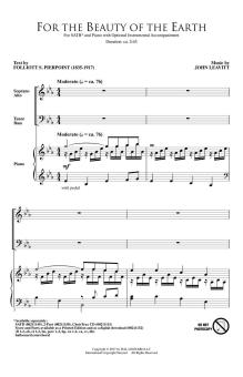 For The Beauty Of The Earth 