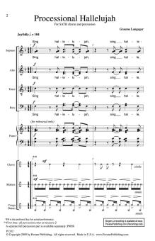 Processional Hallelujah (Percussion Parts) 