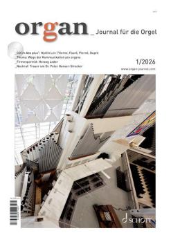 organ - Journal für die Orgel 2026/01 