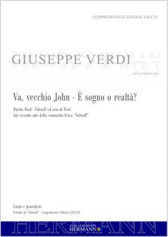 Falstaff - Va, vecchio John - È sogno o realtà? (atto secondo) 