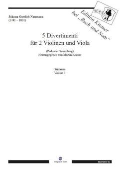 5 Divertimenti - Violine 1 
