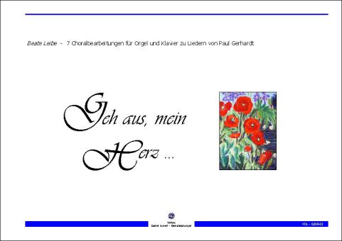 7 Choralbearbeitungen zu Liedern von Paul Gerhardt 