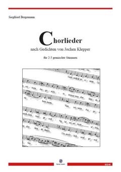 Chorlieder nach Gedichten von Jochen Klepper 