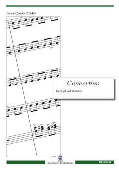 Concertino für Orgel und Streicher 