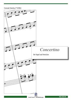 Concertino für Orgel und Streicher 