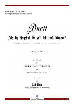 Duett - "Wo du hingehst, da will ich auch hingehn" 