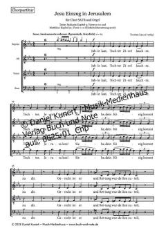 Jesu Einzug nach Jerusalem 