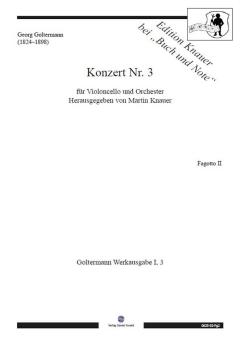 Konzert Nr. 3 - Fagott 2 