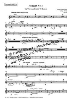 Konzert Nr. 3 - Horn 1 in F 