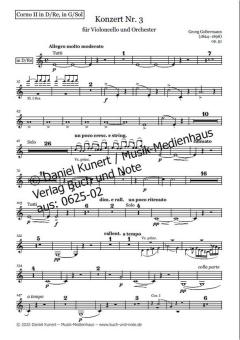 Konzert Nr. 3 - Horn 2 in D 