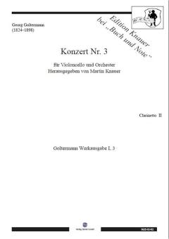 Konzert Nr. 3 - Klarinette 2 