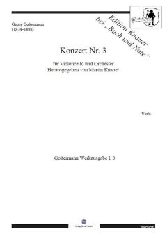 Konzert Nr. 3 - Viola 