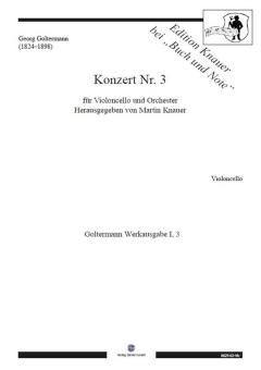 Konzert Nr. 3 - Violoncello 