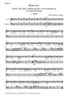 Messe in c - Posaune 