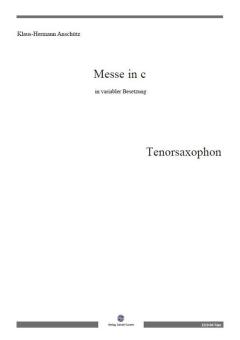 Messe in c - Tenorsaxophon 