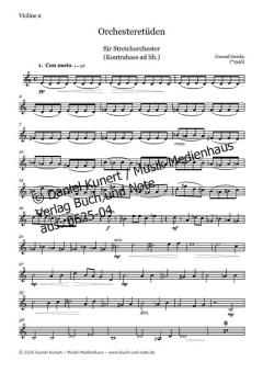 Orchesteretüden - Violine 2 