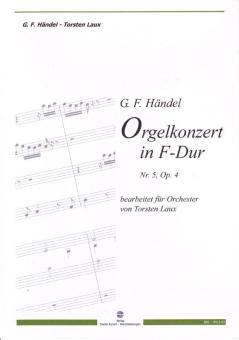 Orgelkonzert in F-Dur Nr. 5, op. 4 