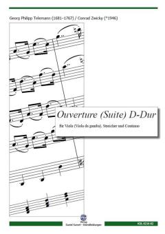 Ouverture (Suite) D-Dur 