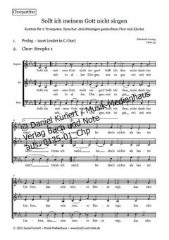 Sollt ich meinem Gott nicht singen 