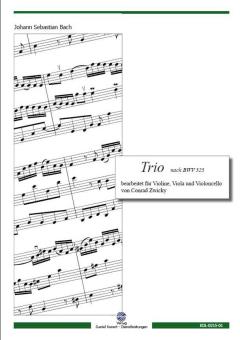 Trio nach BWV 525 