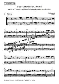 Unser Vater - Trompeten in B 
