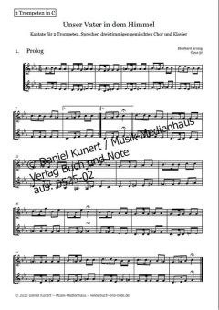 Unser Vater - Trompeten in C 