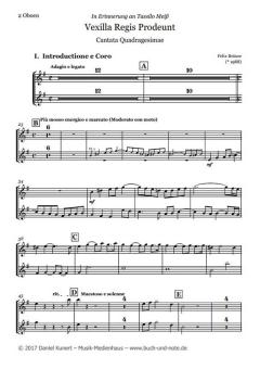 Vexilla Regis Prodeunt - Oboen 