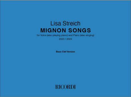 Mignon Songs 