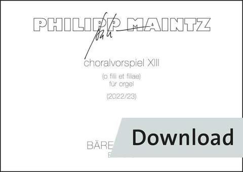 Choralvorspiel 13 
