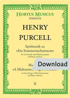 Spielmusik zum Sommernachtstraum Heft 2 (Nr. 1-9) 