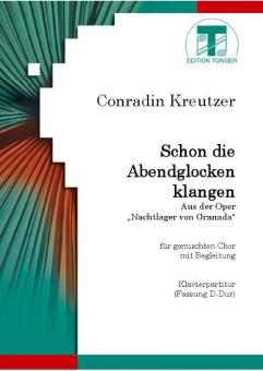 Schon die Abendglocken klangen - Fassung in D-Dur 