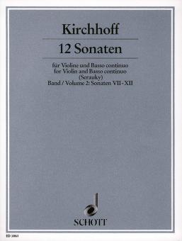12 Sonaten Band 2 