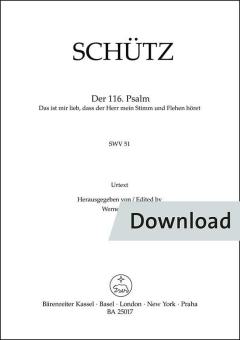 Das ist mir lieb, dass der Herr mein Stimm und Flehen höret 