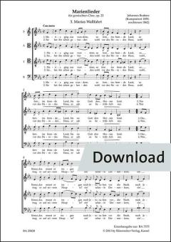 Marias Wallfahrt op. 22 Nr. 3 
